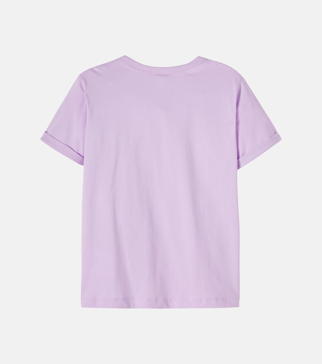 Camiseta de jersey de algodón estampada con flecos | Stella McCartney Kids