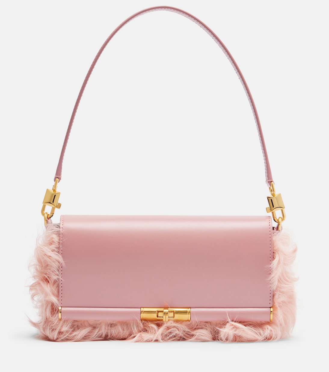 Schultertasche Marlene Small aus Shearling | Dolce&Gabbana