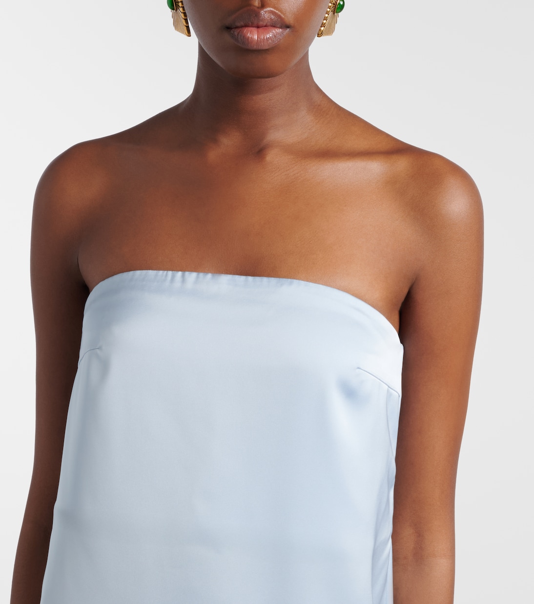 Robe aus Satin | Rotate