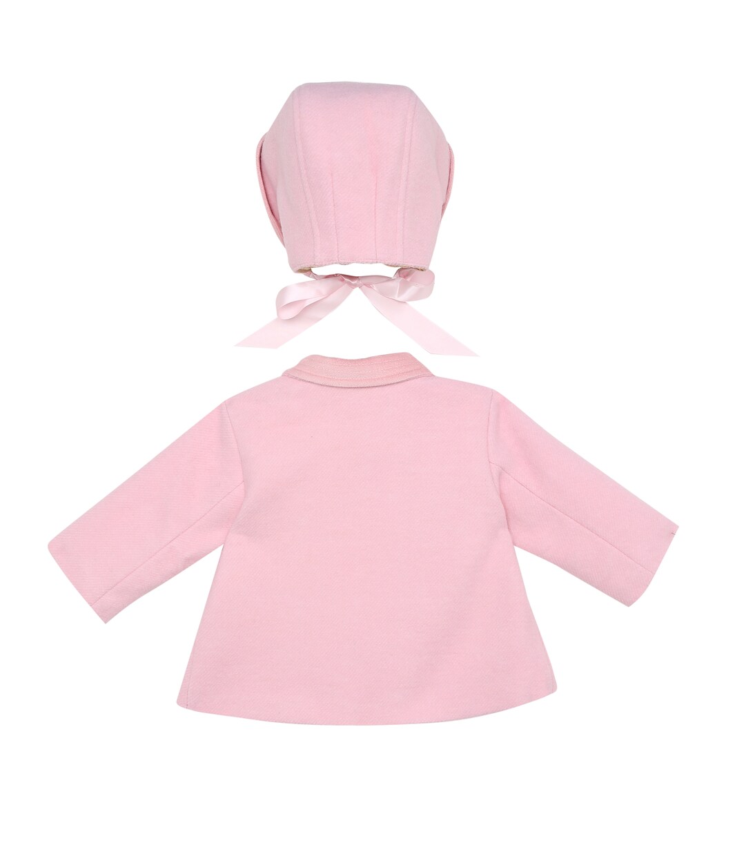 Bébé – Manteau et bonnet en velours de laine mélangée | Rachel Riley
