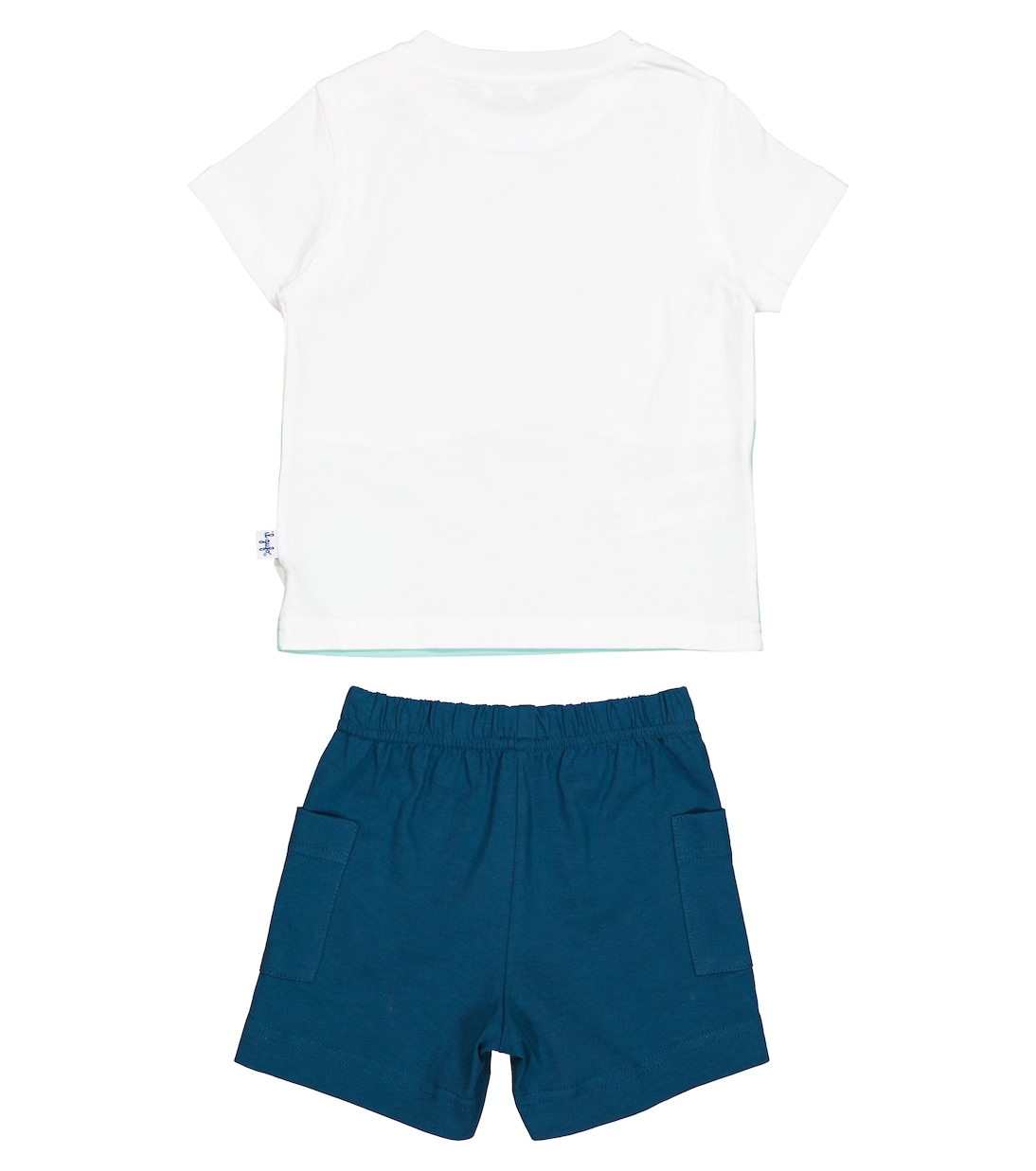 Bébé – Ensemble t-shirt et short en coton | Il Gufo