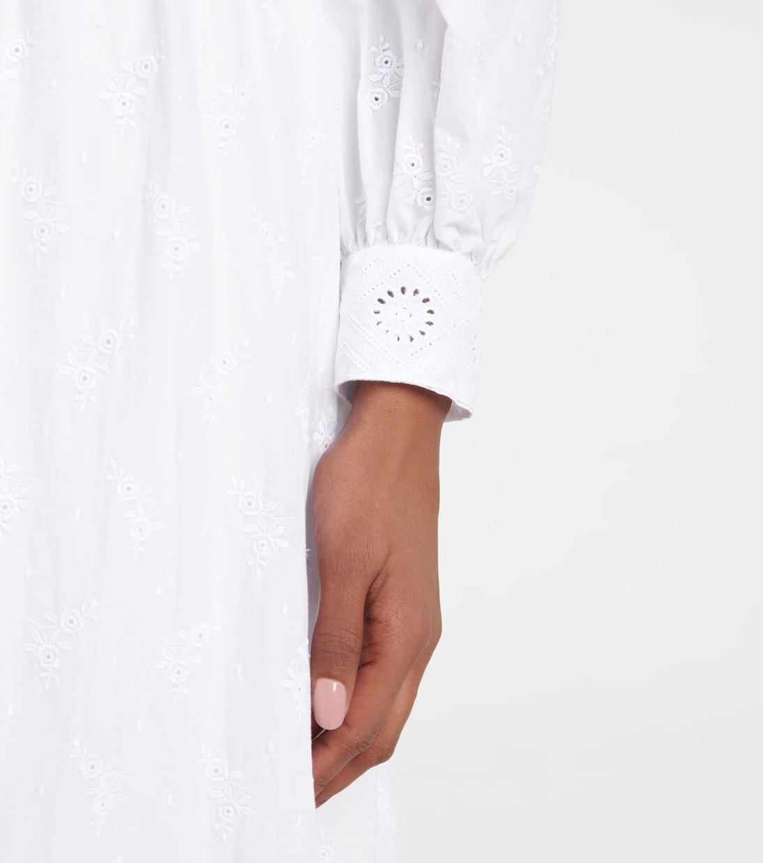 Robe de mariée longue Ulrica en coton mélangé | Erdem
