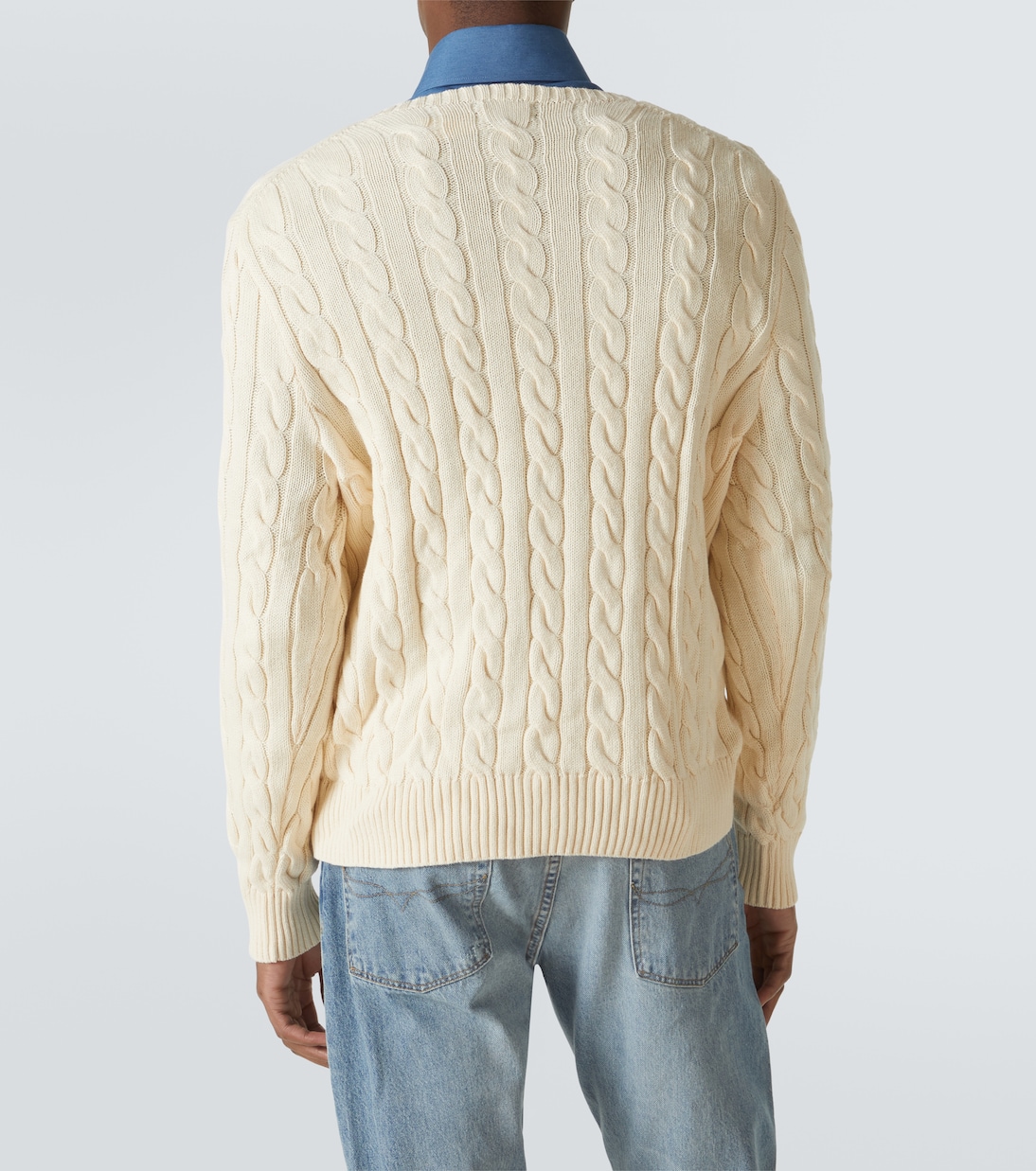 Pullover in cotone a trecce | Polo Ralph Lauren