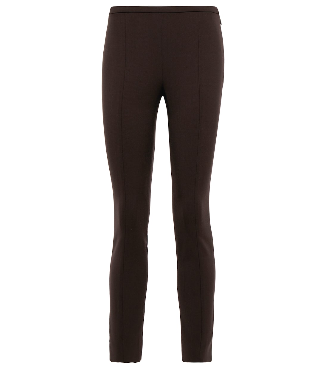 Sovino mid-rise wool-blend pants | The Row