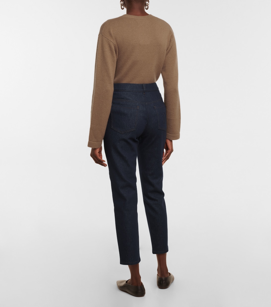 Jeans ajustados Peira de tiro alto | Max Mara