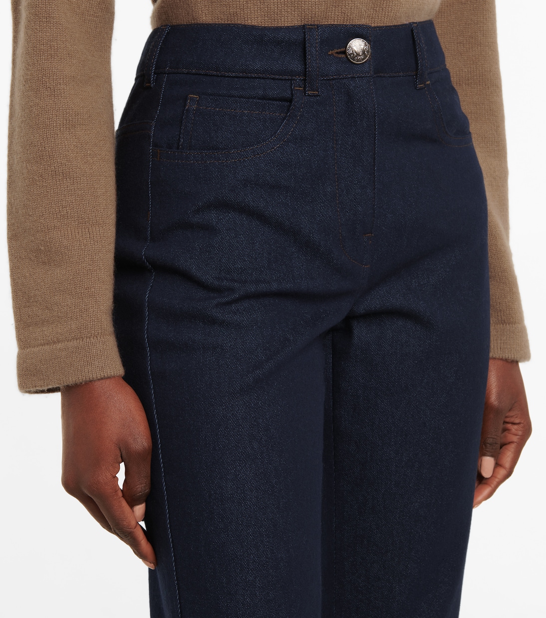 Jeans ajustados Peira de tiro alto | Max Mara