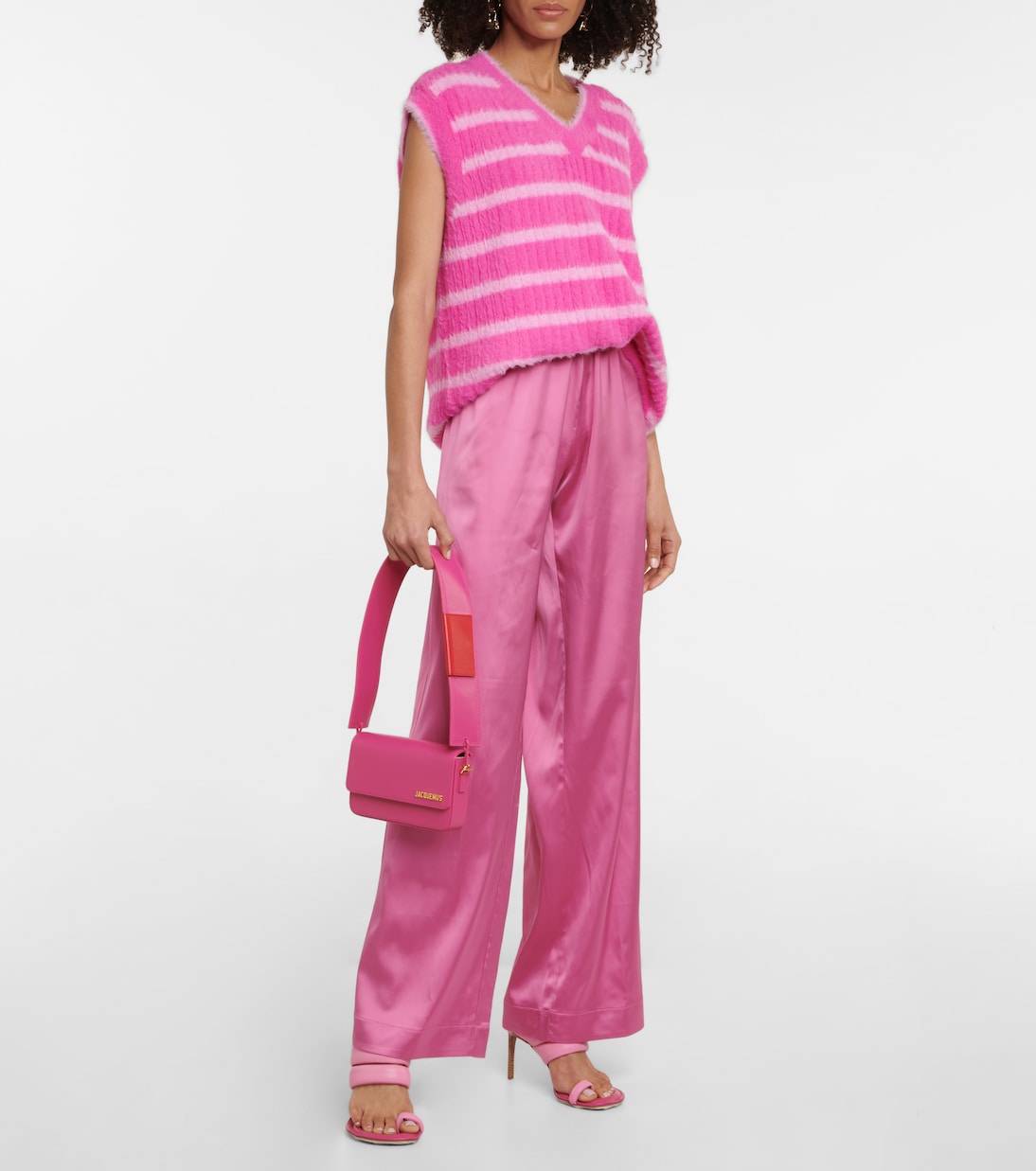 Hose Le Pantalon Mentalo aus Satin | Jacquemus
