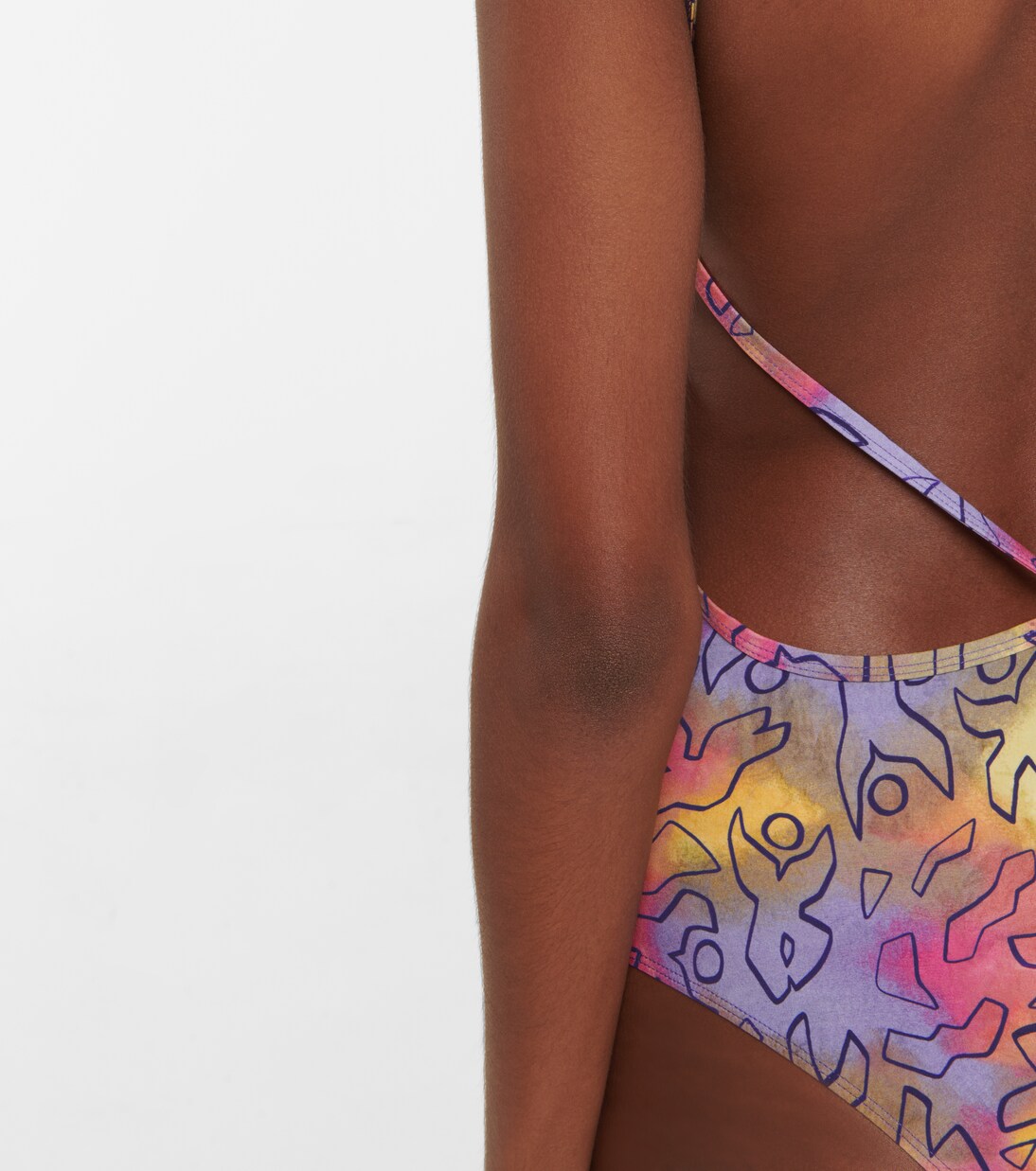 Swan printed swimsuit | Isabel Marant