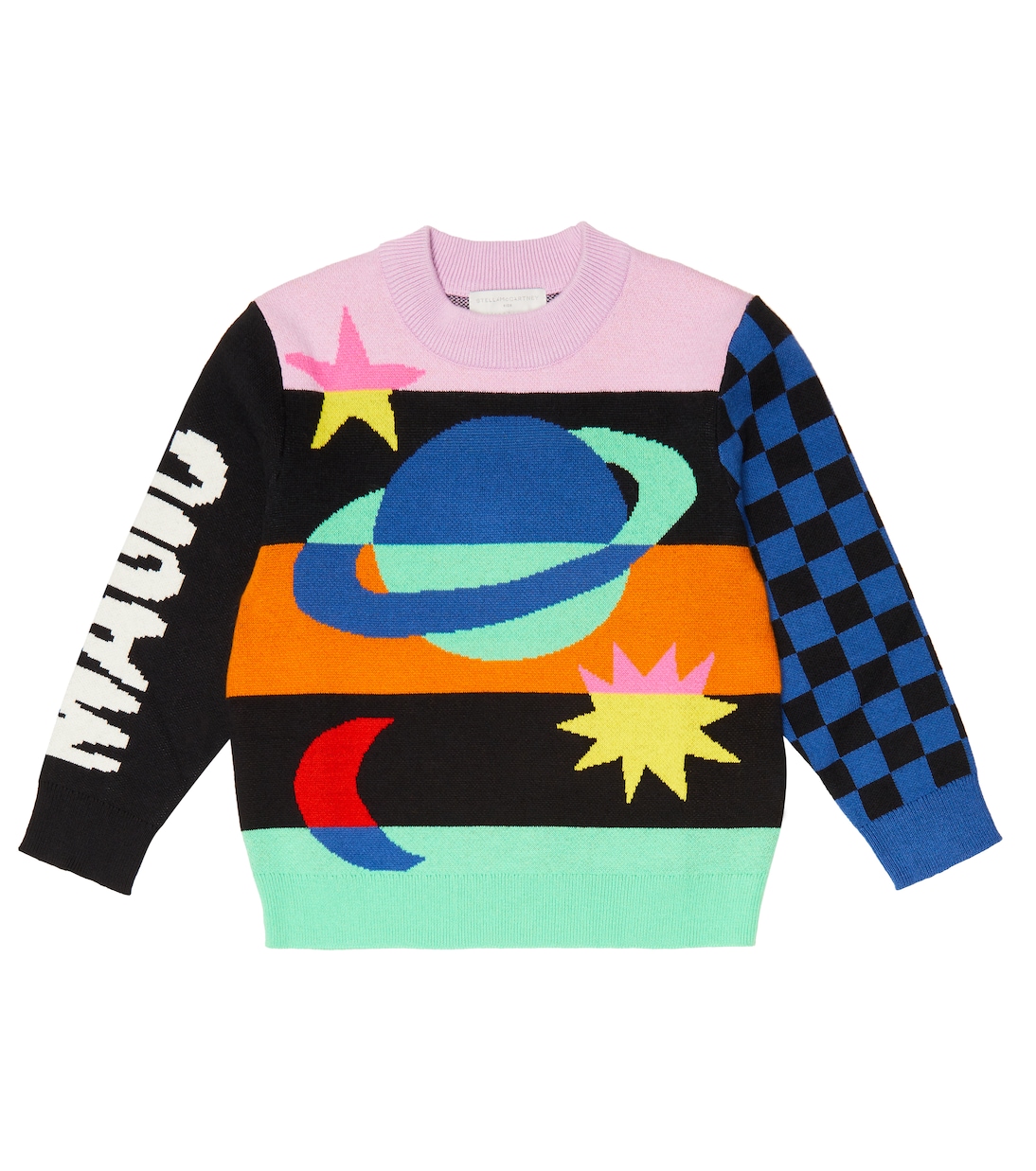 Pullover in jacquard di misto cotone | Stella McCartney Kids