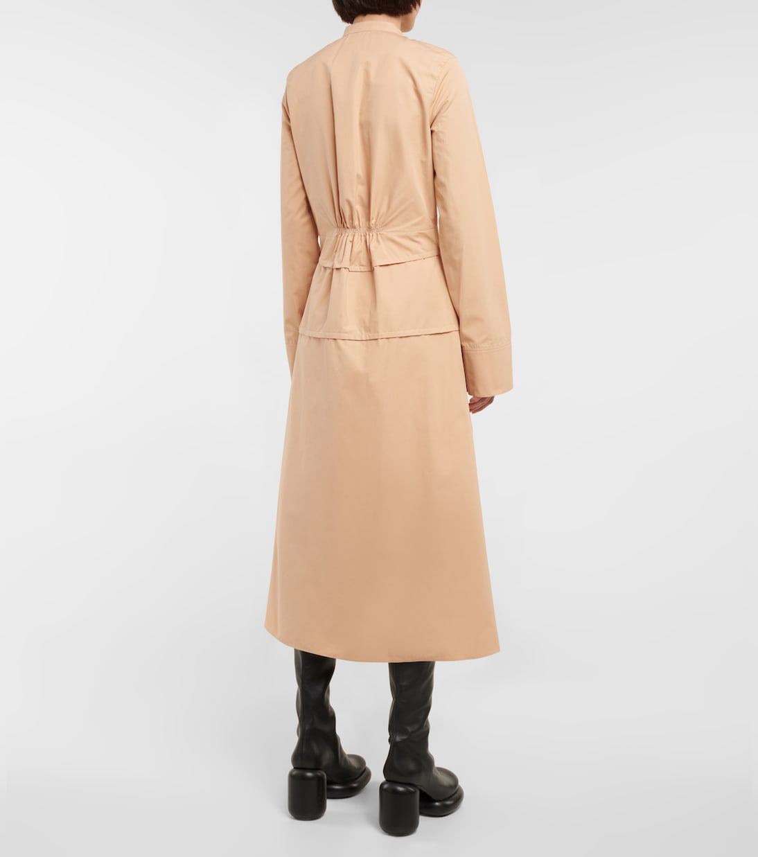 Robe chemise en coton | Jil Sander