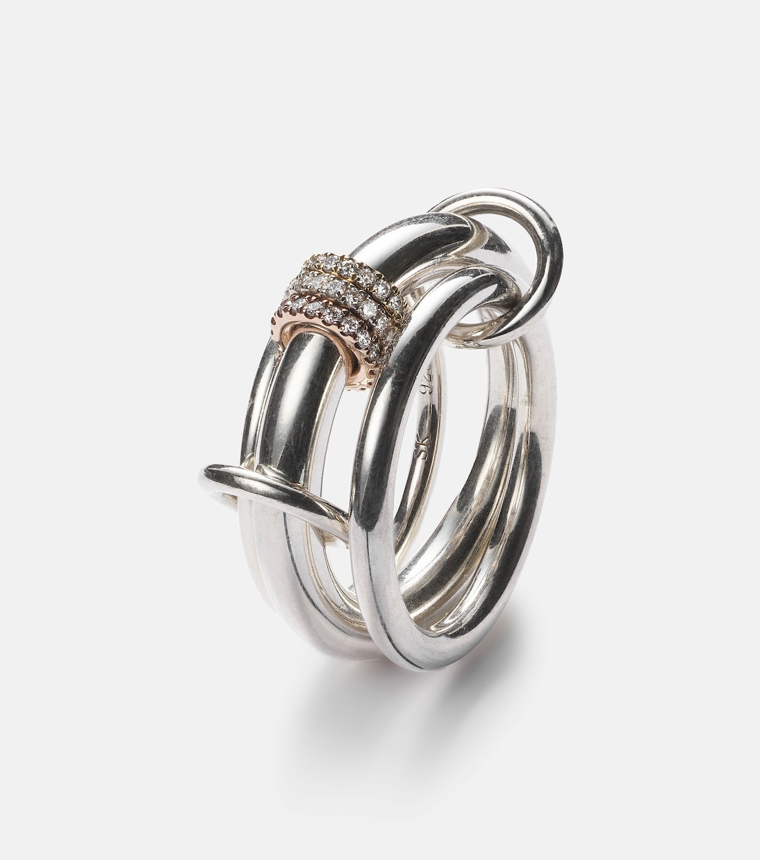 Anello Gemini in argento sterling | Spinelli Kilcollin