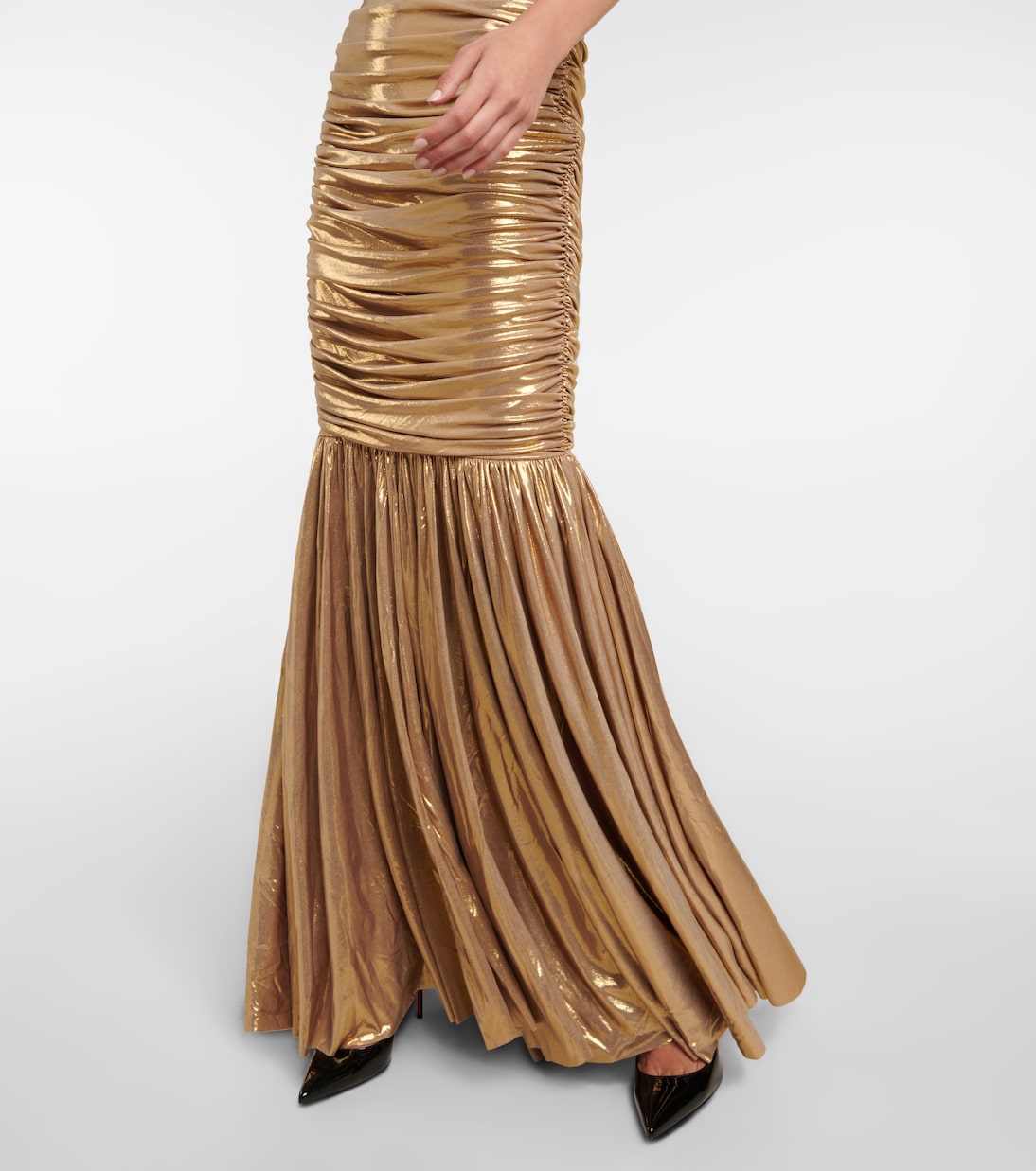 Robe aus Lamé | Norma Kamali