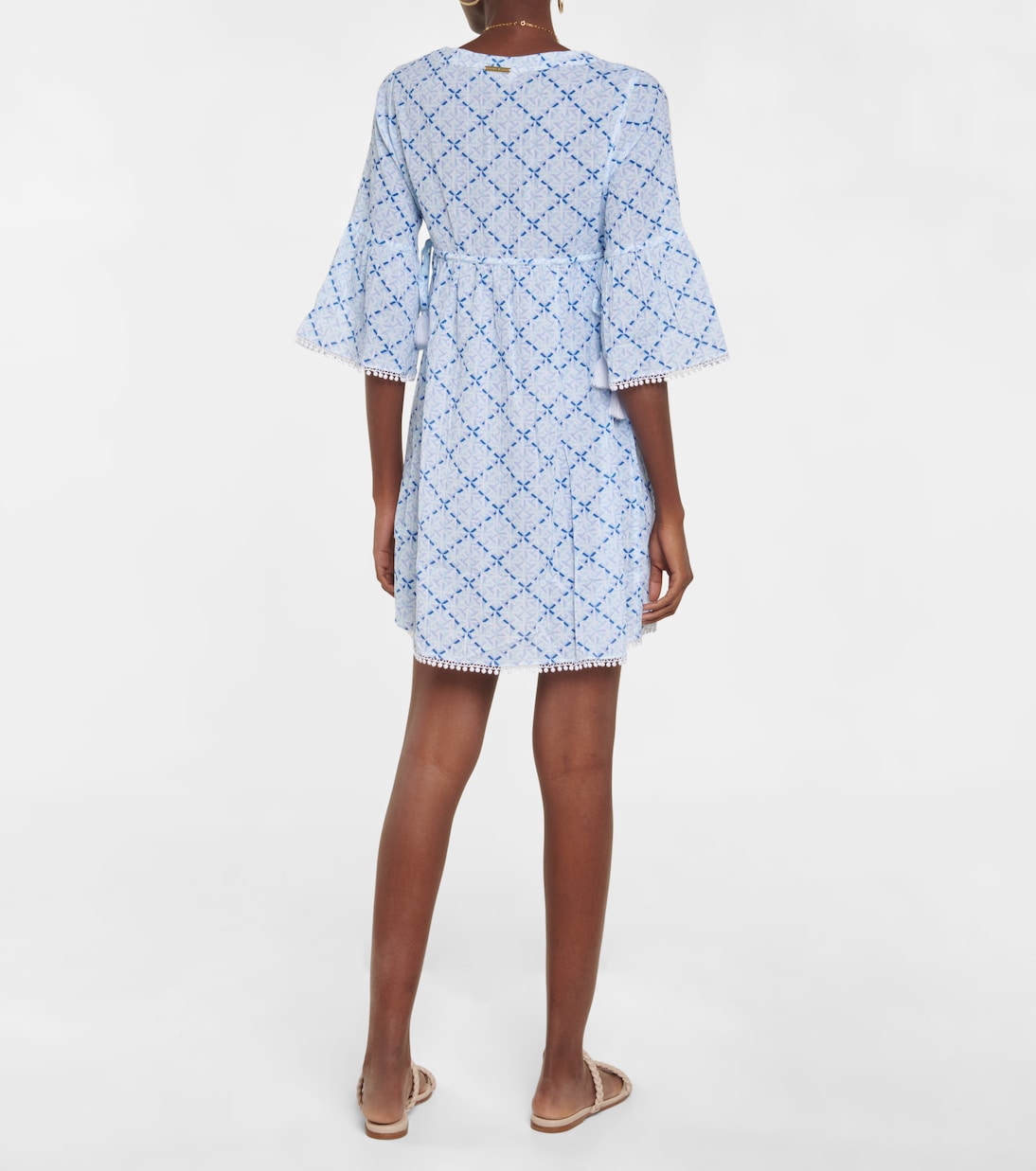 Vestido caftán Grand Cayman de algodón | Heidi Klein