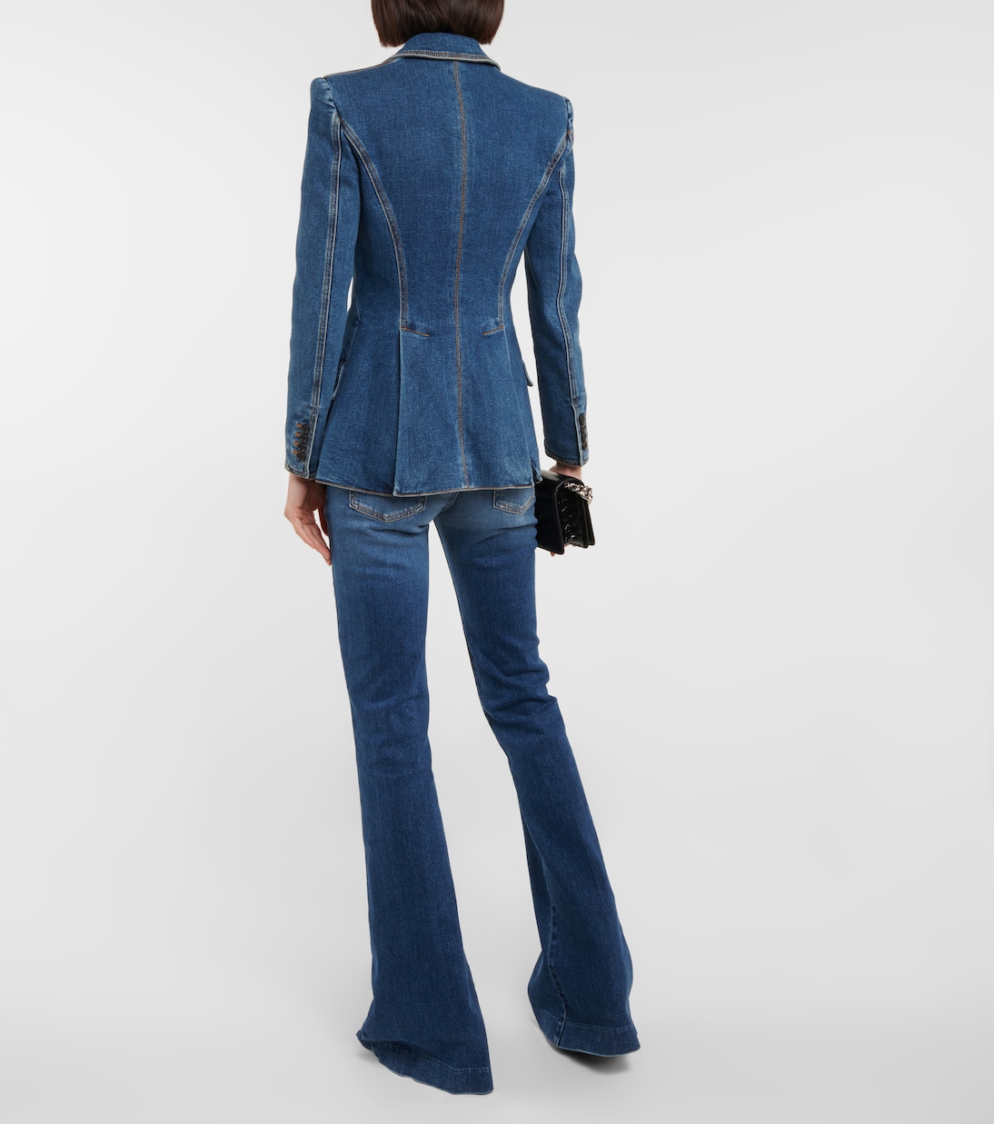 Blazer en jean | McQueen