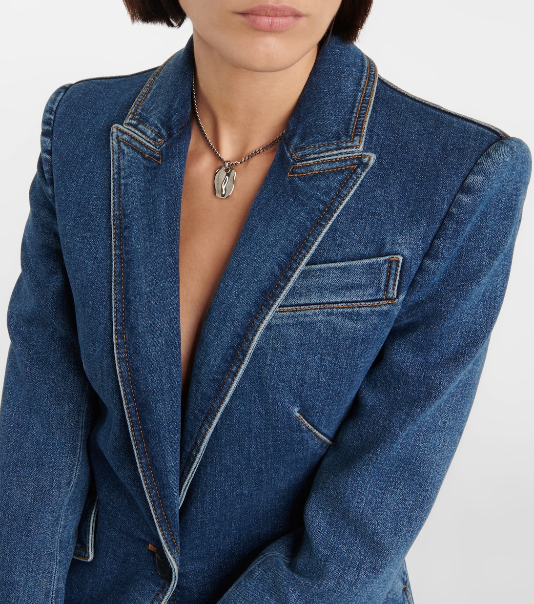 Blazer en jean | McQueen