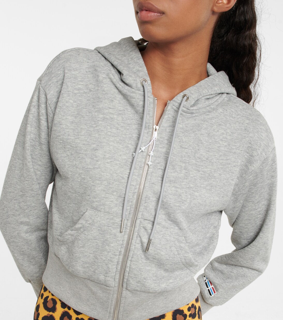 Hoodie aus einem Baumwollgemisch | Adam Selman Sport