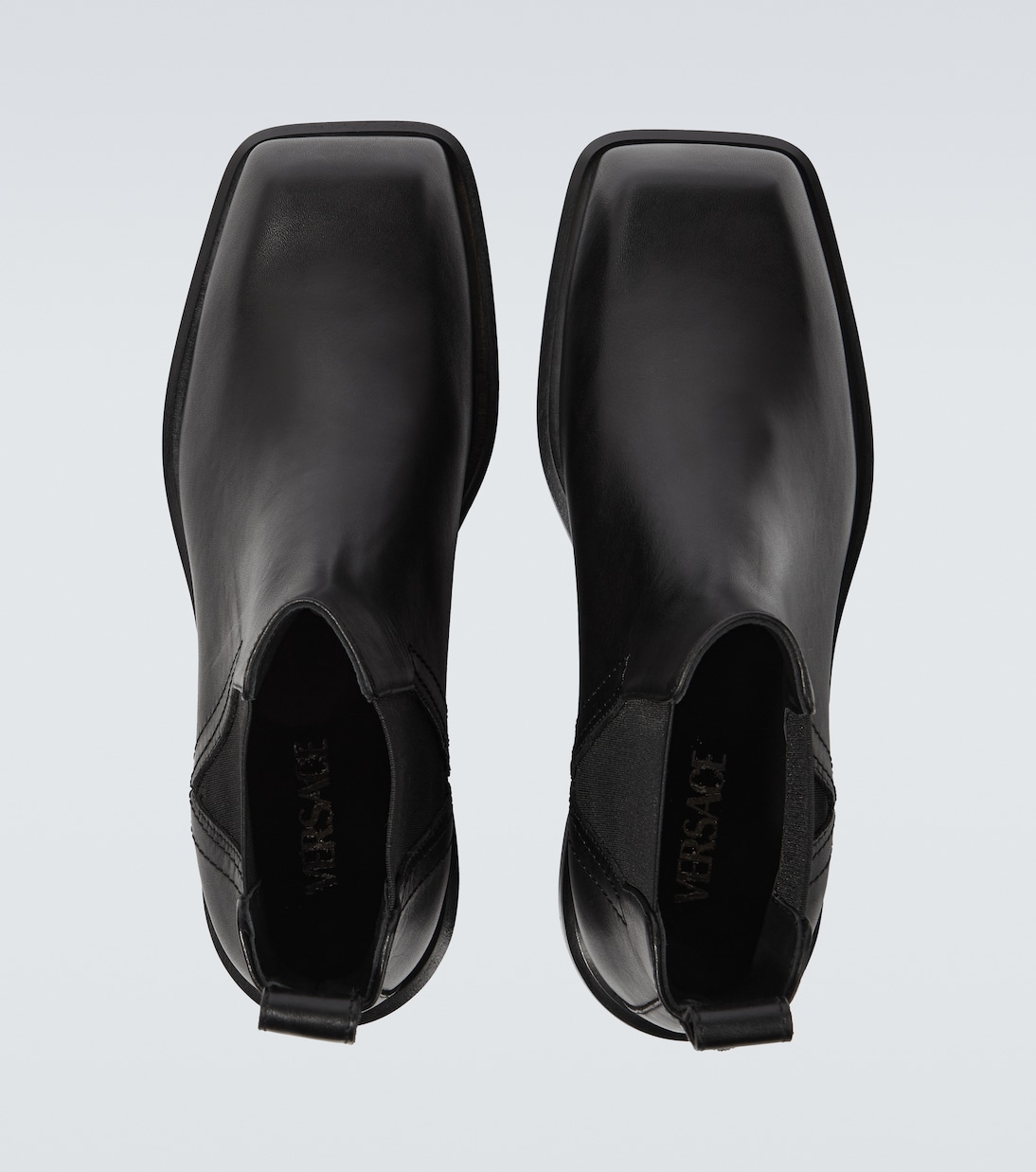 Bottines Chelsea en cuir | Versace