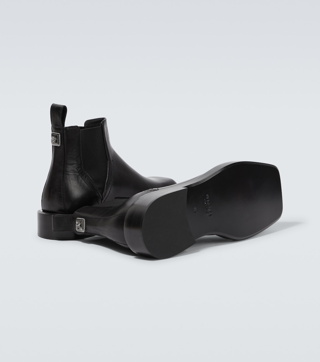 Bottines Chelsea en cuir | Versace