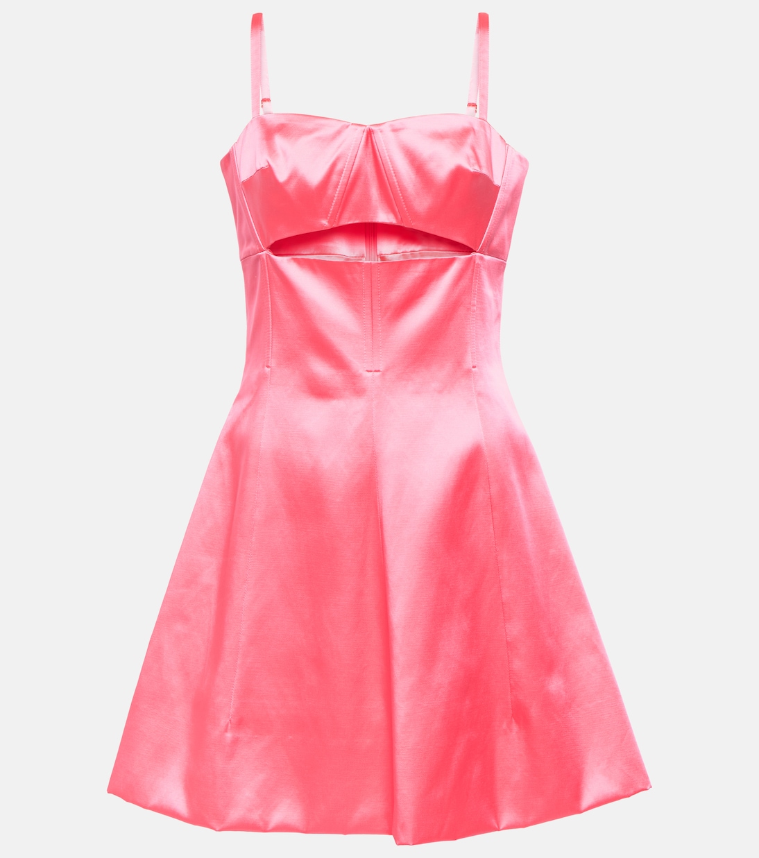 A-line cotton-blend minidress | Patou