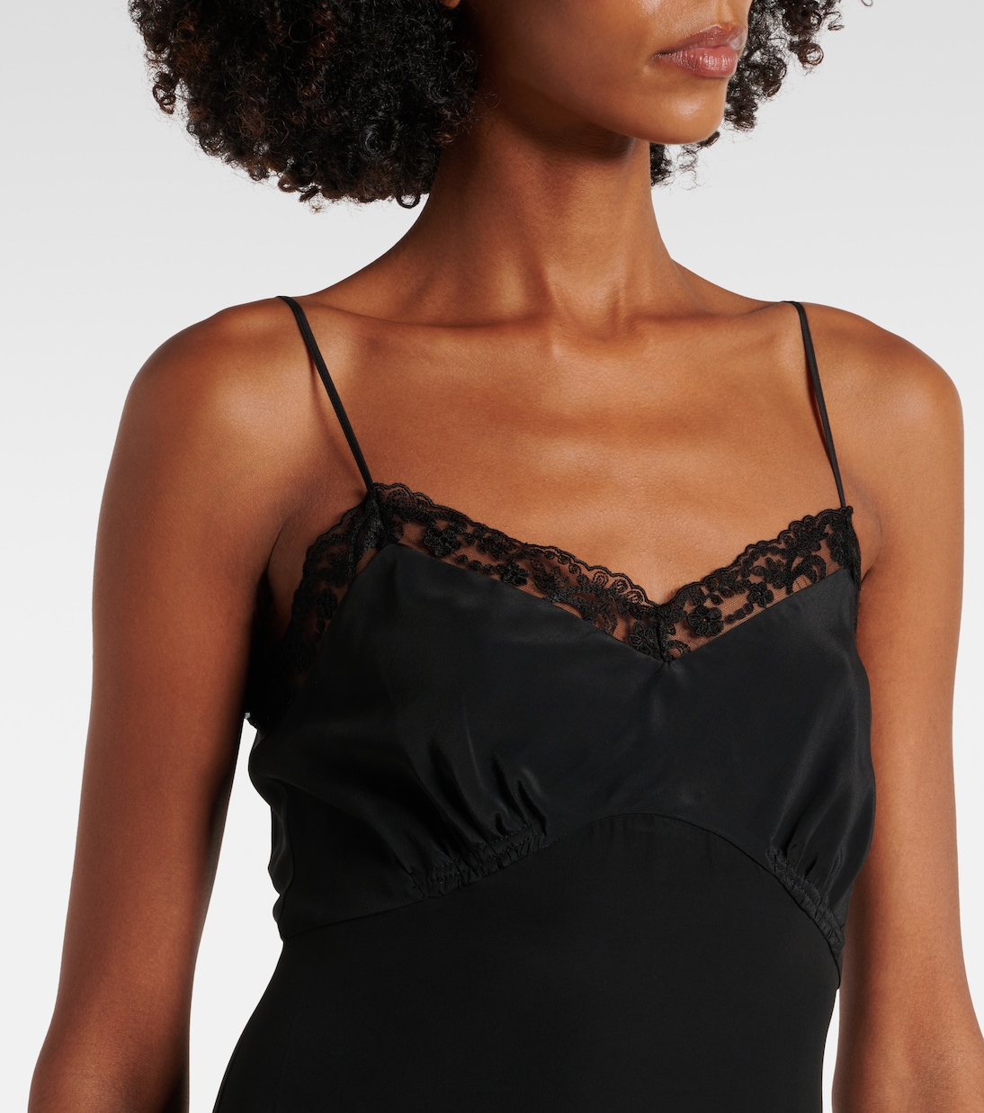 Abito in Seta con Pizzo Elegante di Simone Rocha per Giovani Stilisti