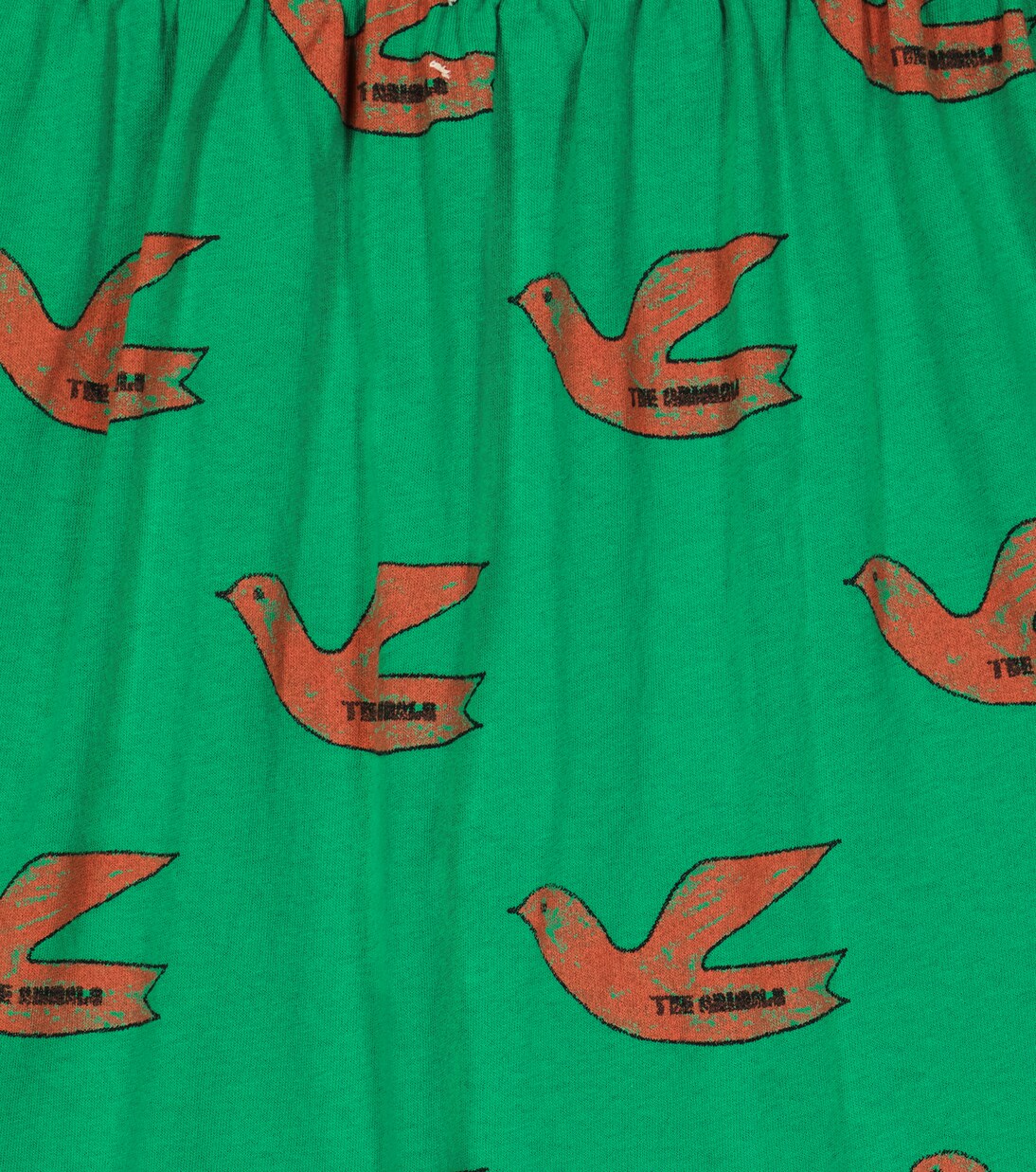 Kitten printed cotton skirt | The Animals Observatory