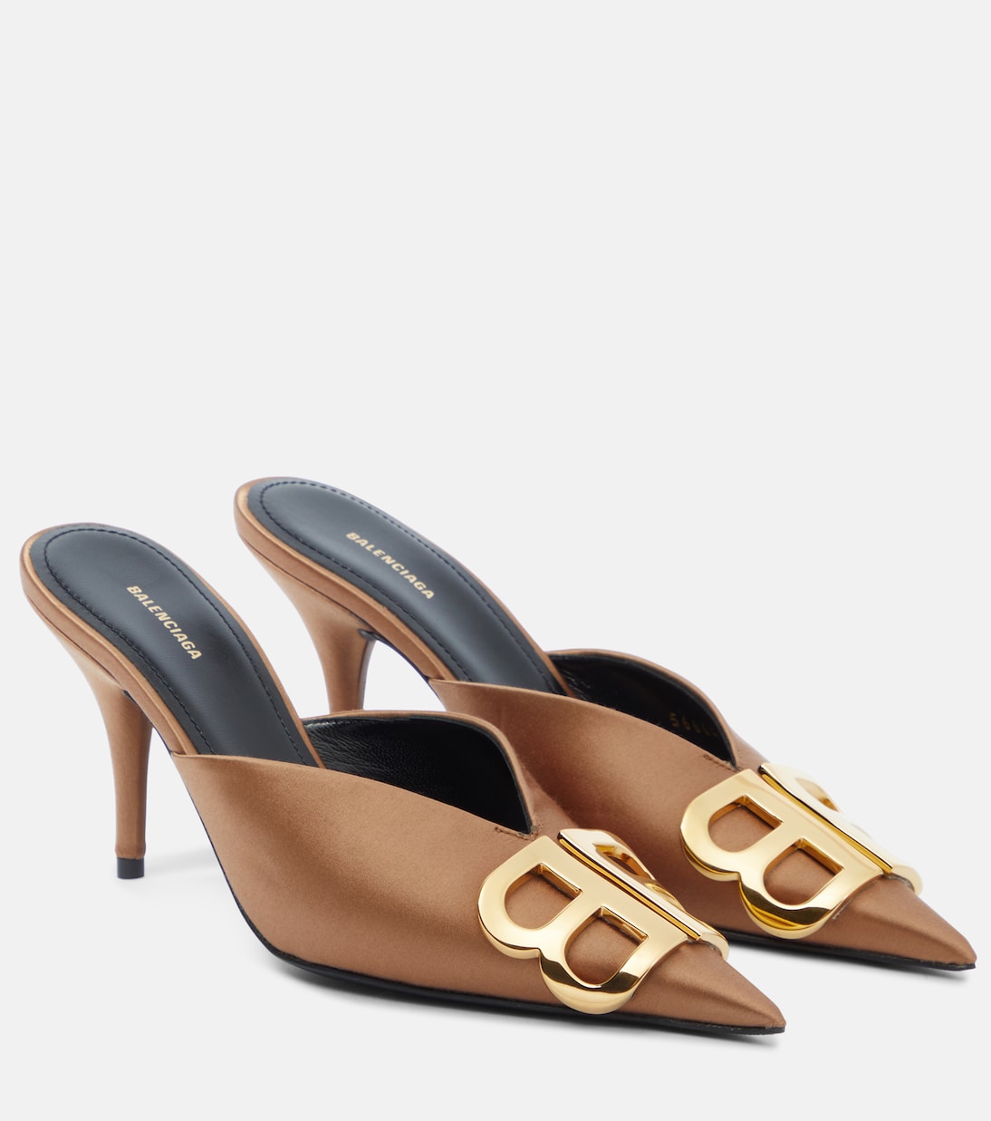 Mules BB de satén | Balenciaga