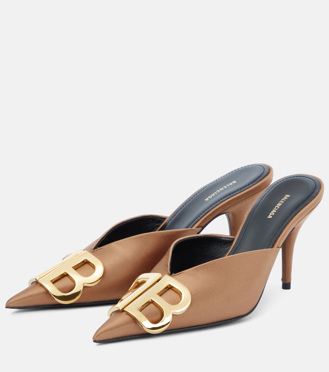 Mules BB de satén | Balenciaga
