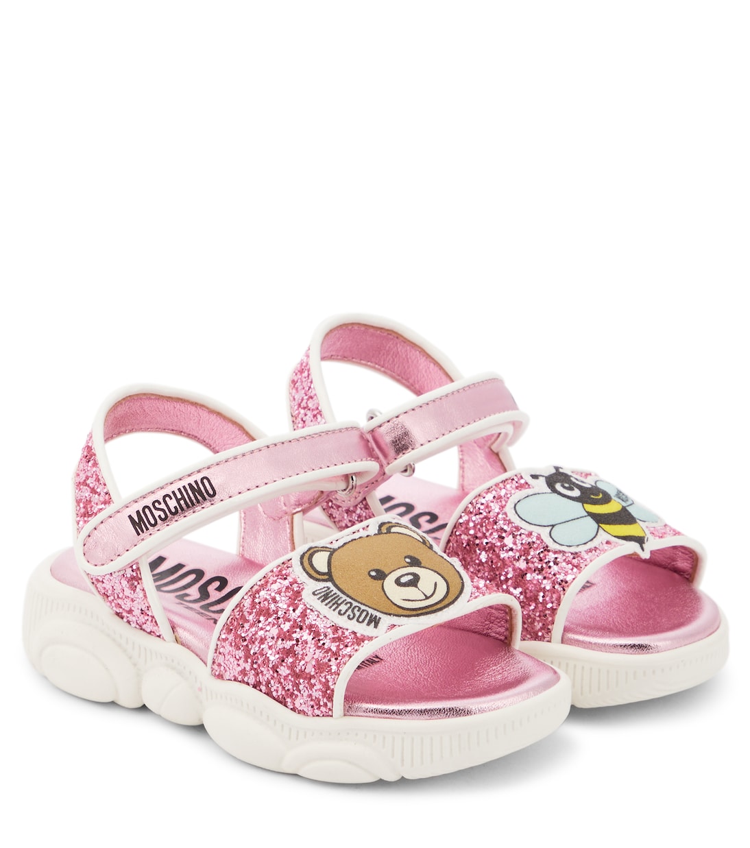 Sandali con glitter | Moschino Kids