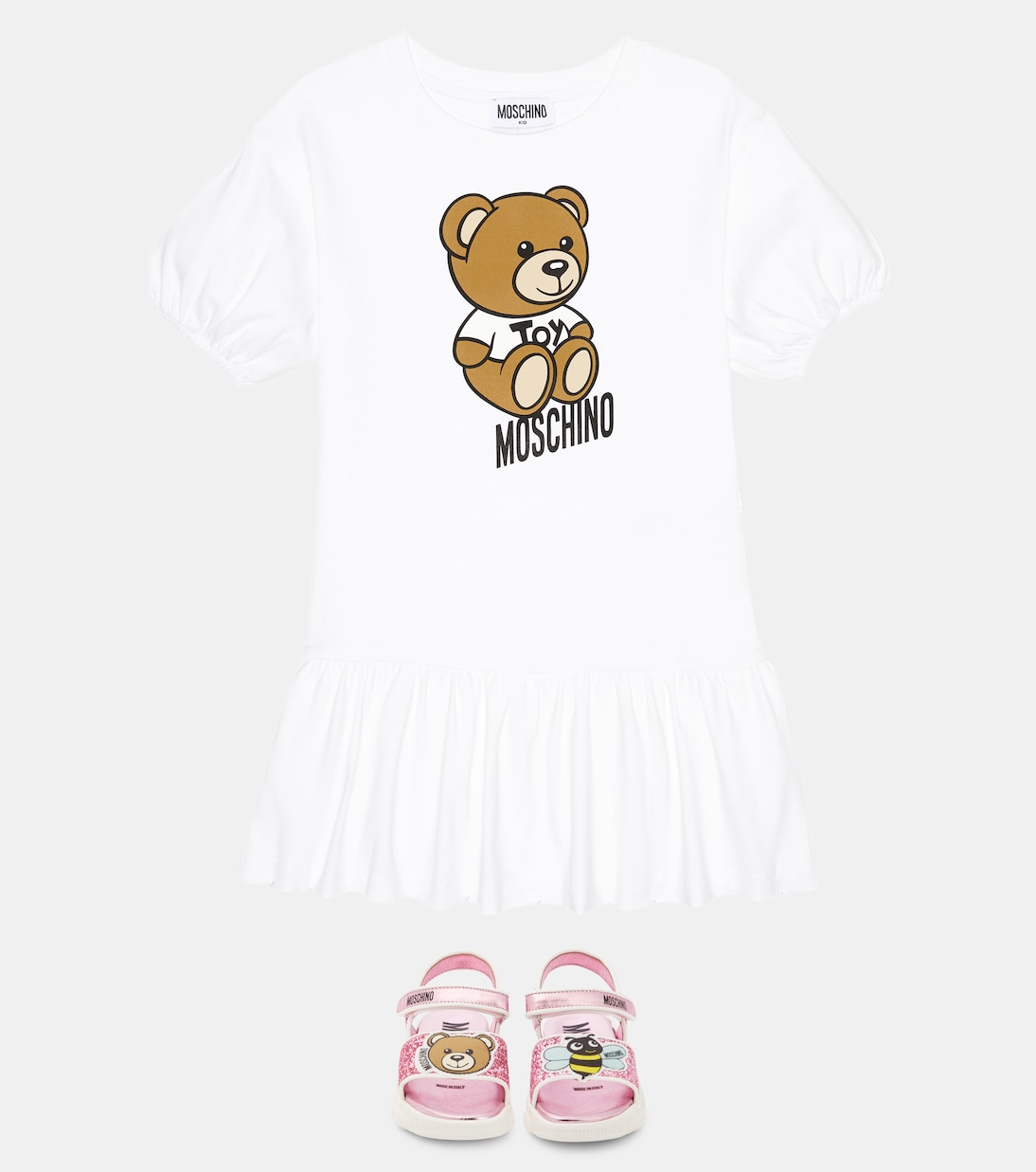 Sandali con glitter | Moschino Kids