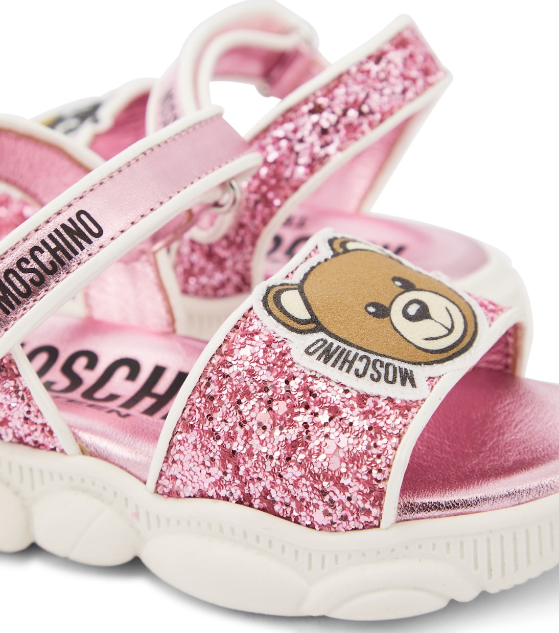 Sandali con glitter | Moschino Kids