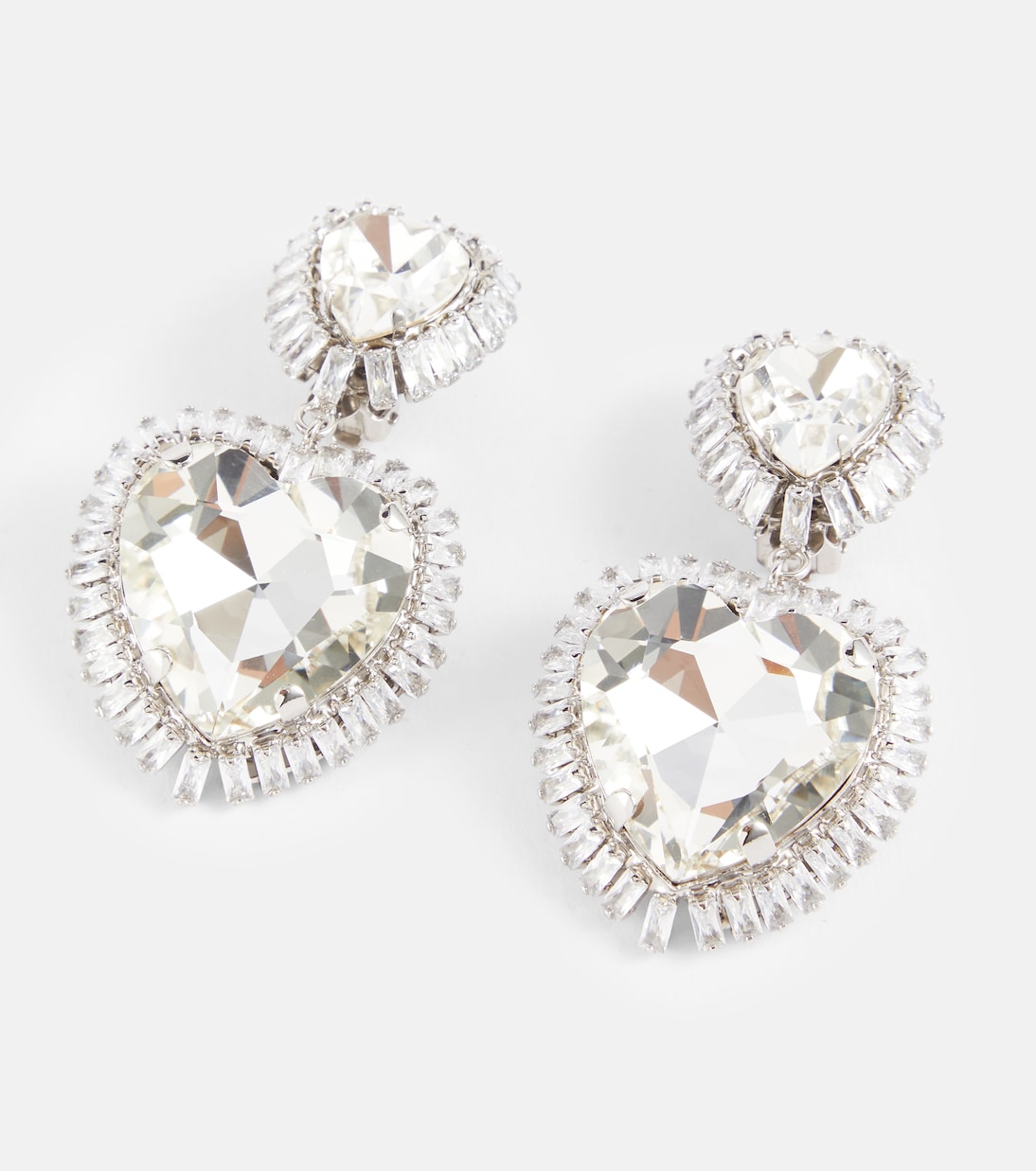 Orecchini a clip con cristalli | Alessandra Rich