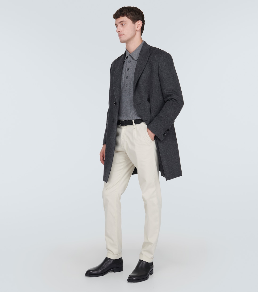 Abrigo de mezcla de lana | Zegna