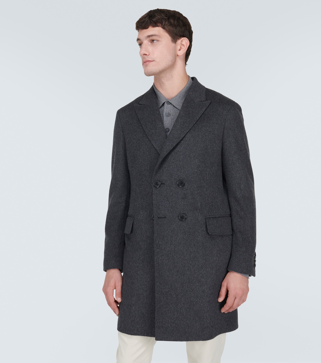 Abrigo de mezcla de lana | Zegna