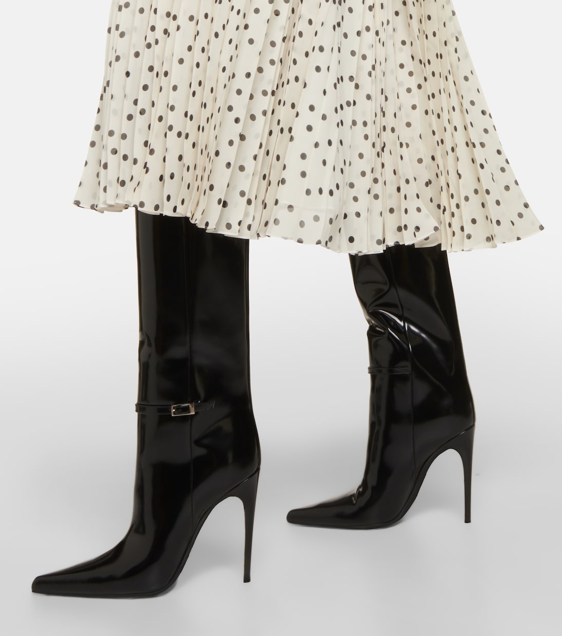 Botas altas Vendome 110 de piel | Saint Laurent