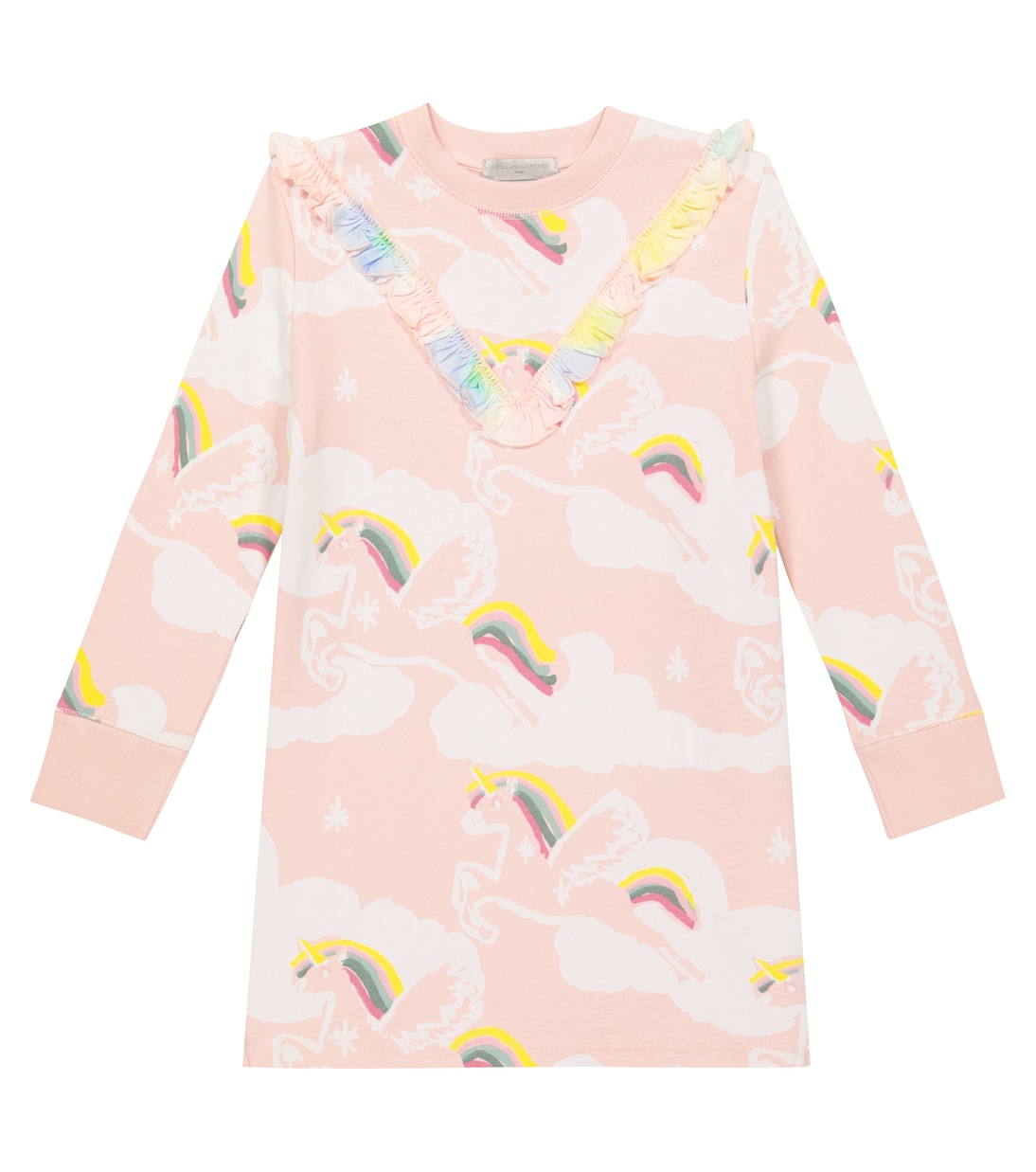 Abito in cotone con stampa | Stella McCartney Kids