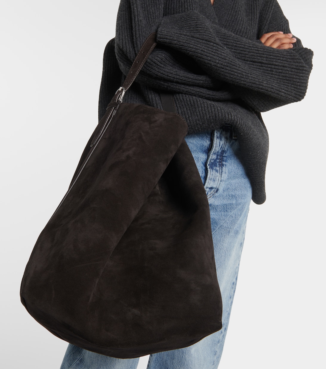 Suede purse shop