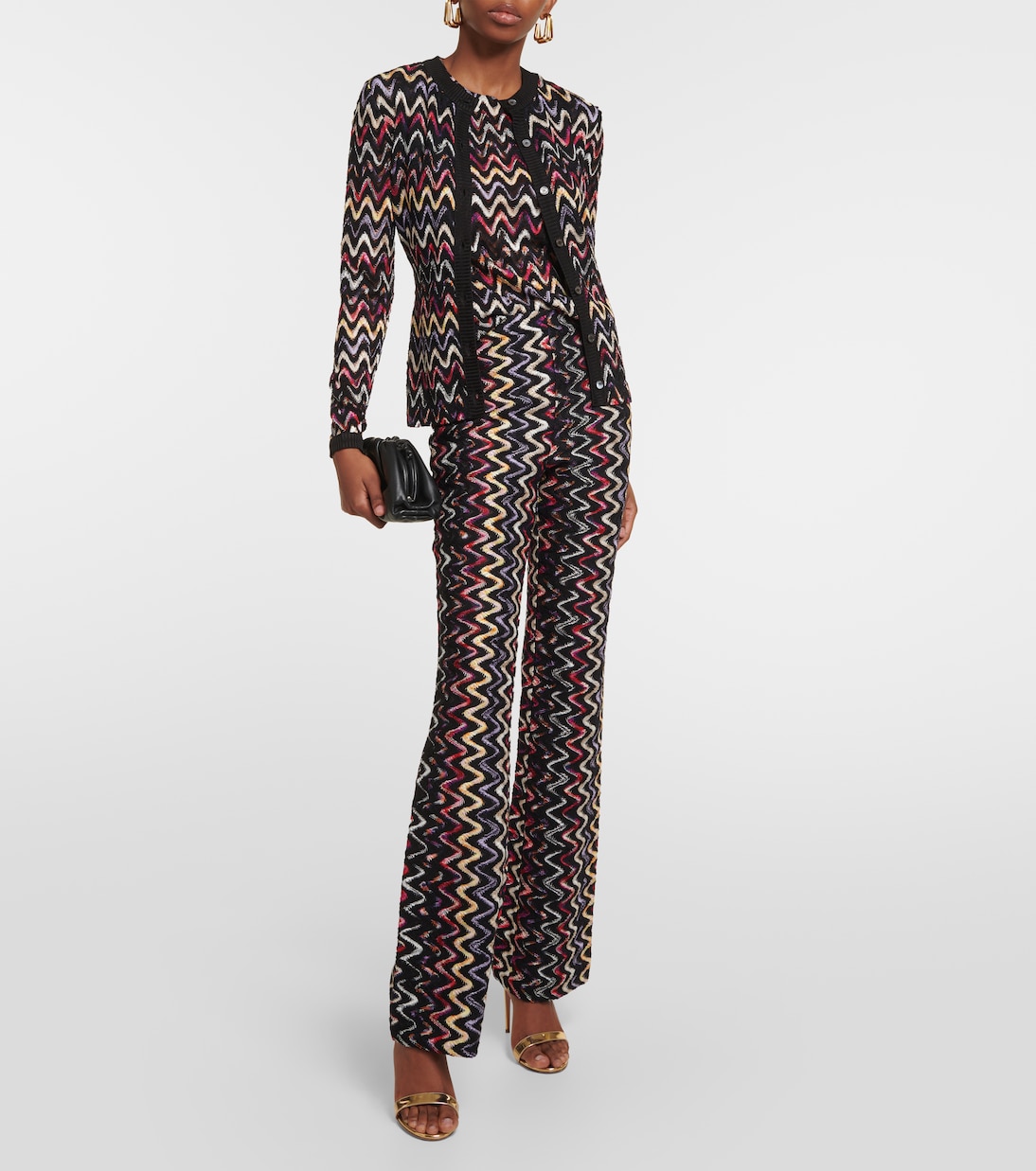 Pantaloni flared in misto lana | Missoni