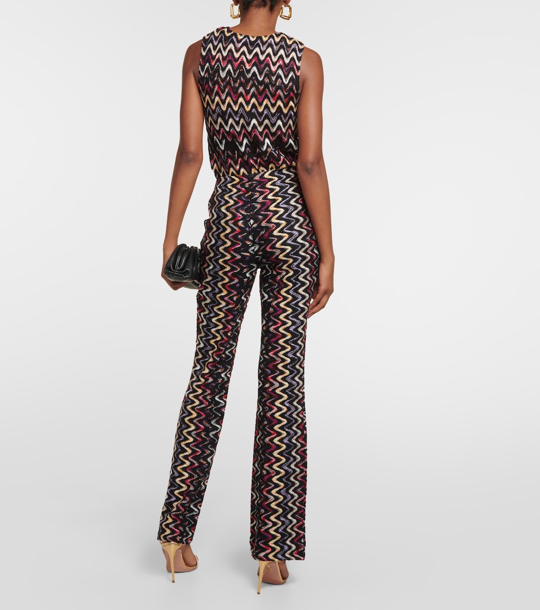 Pantaloni flared in misto lana | Missoni