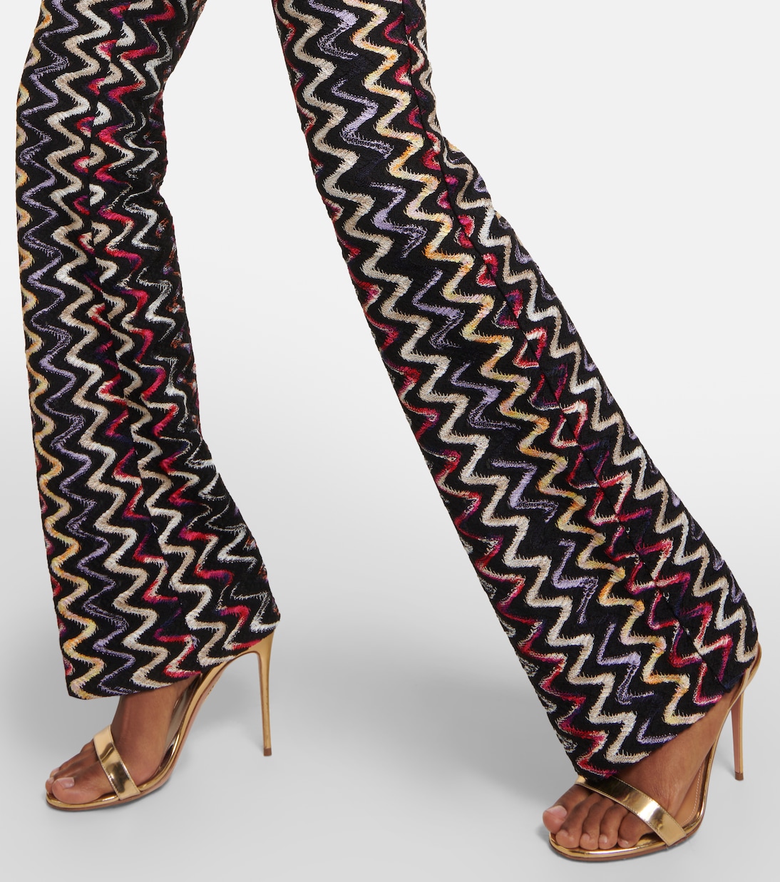 Pantaloni flared in misto lana | Missoni