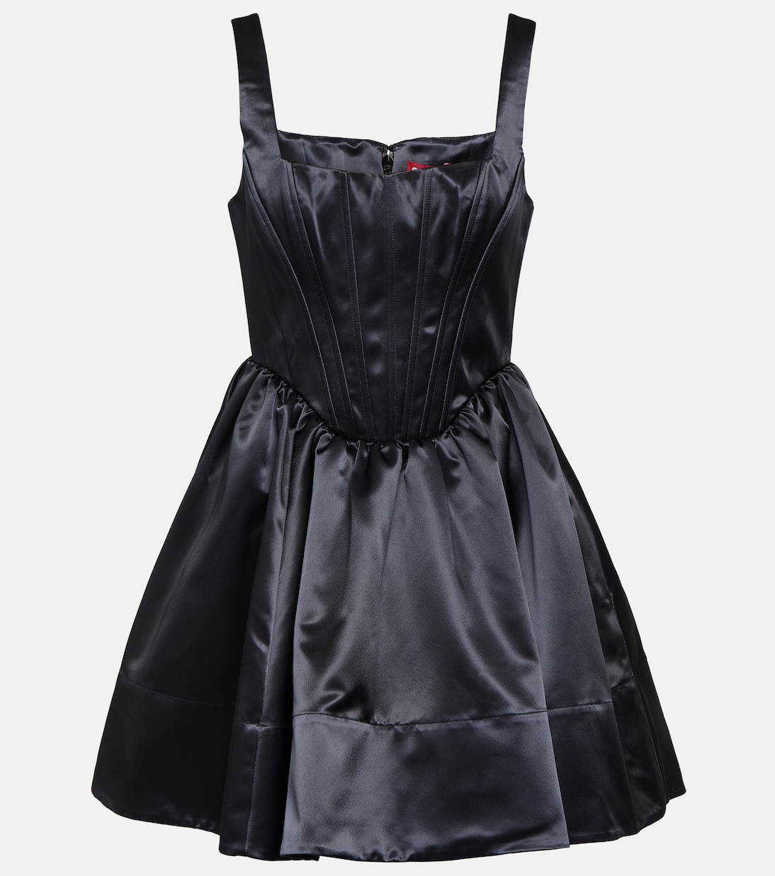 Landscape satin minidress | Staud