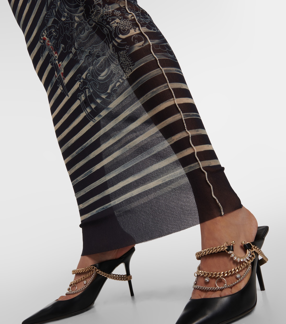 Tattoo Collection Maxikleid | Jean Paul Gaultier