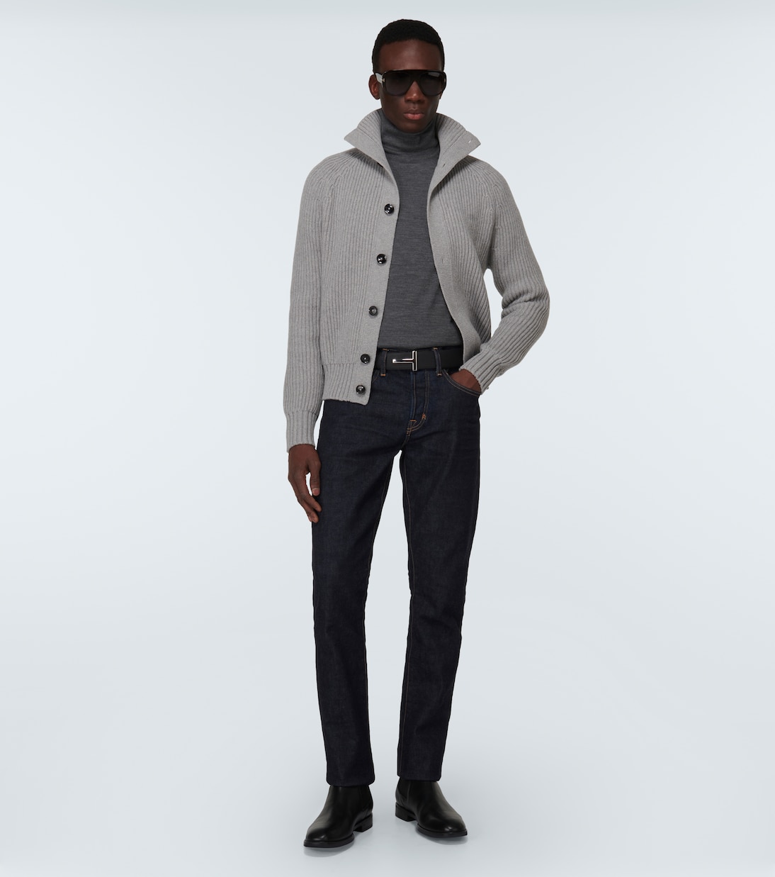 Rollkragenpullover aus Wolle | Tom Ford