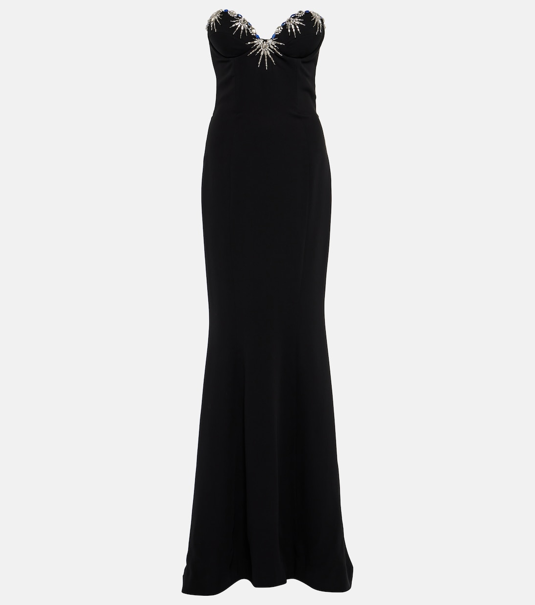 Verzierte Robe aus Seide | Miss Sohee