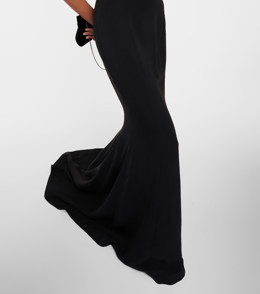 Verzierte Robe aus Seide | Miss Sohee