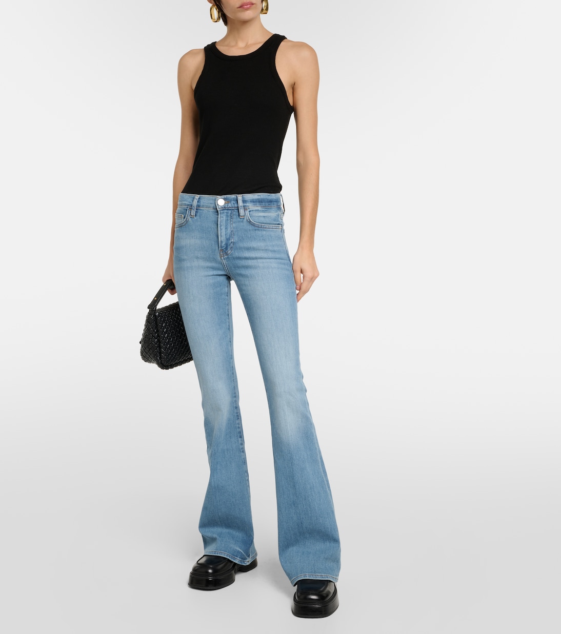 Le High Flare high-rise flared jeans | Frame