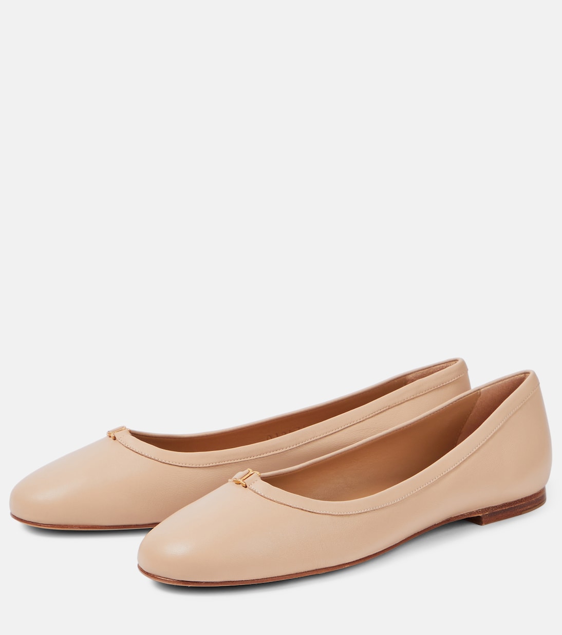 Marcie leather ballet flats | Chloé