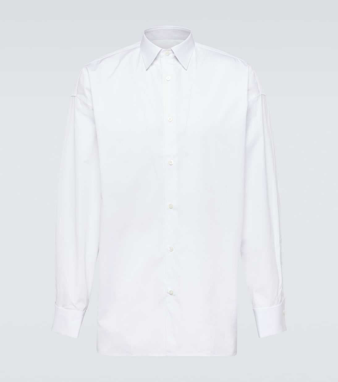 Oversize-Hemd aus Baumwolle | Prada