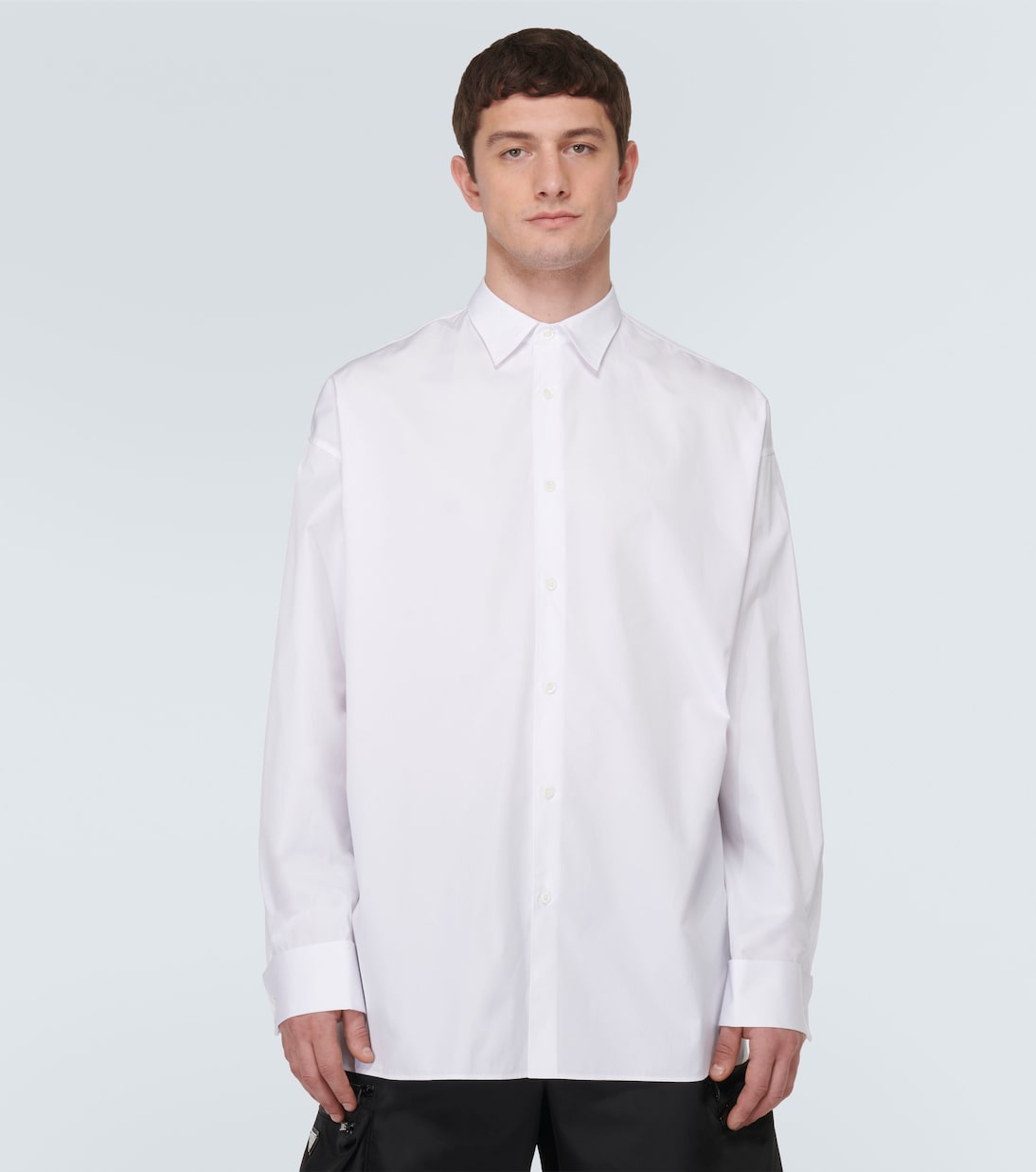Oversize-Hemd aus Baumwolle | Prada