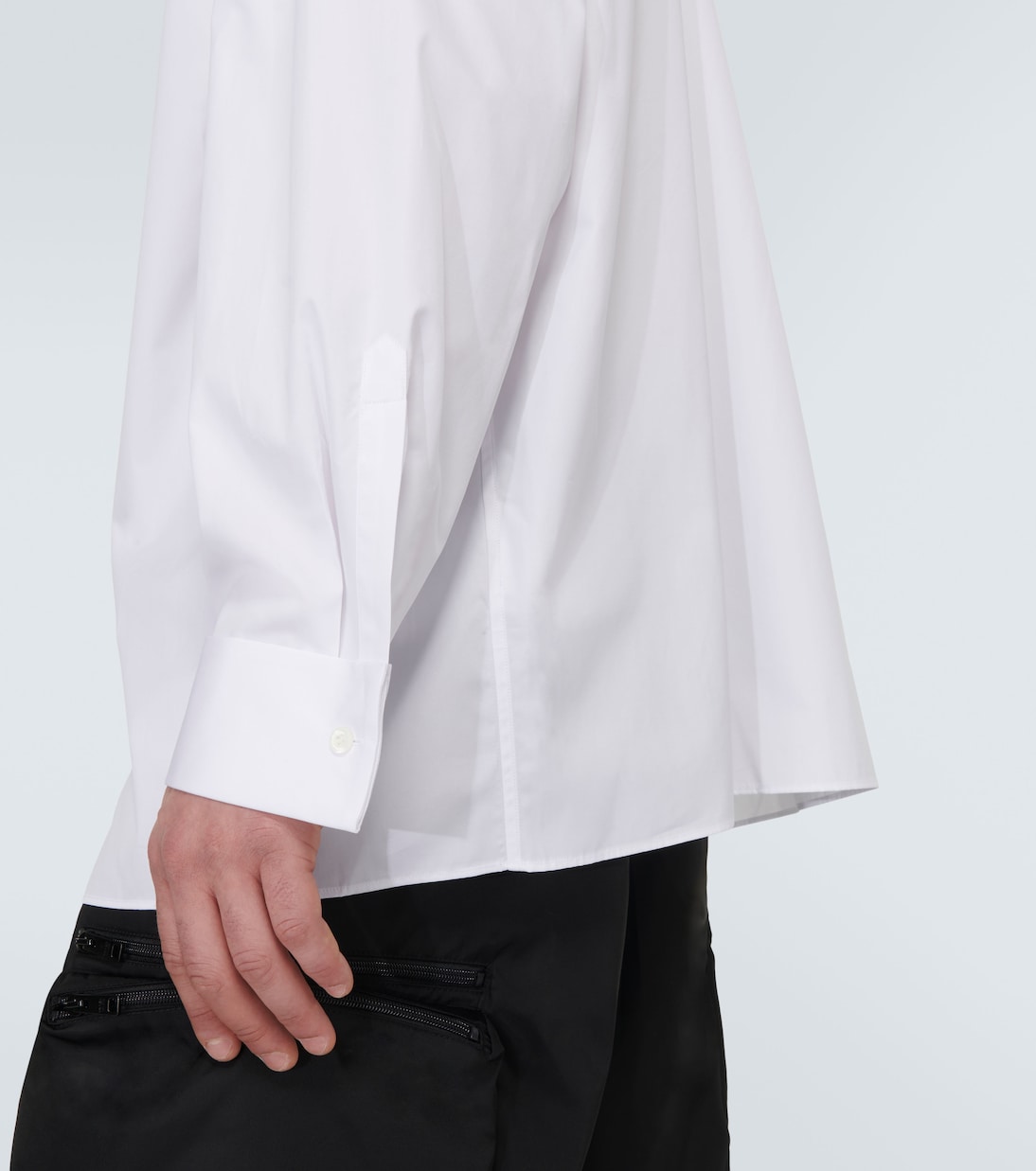 Oversize-Hemd aus Baumwolle | Prada