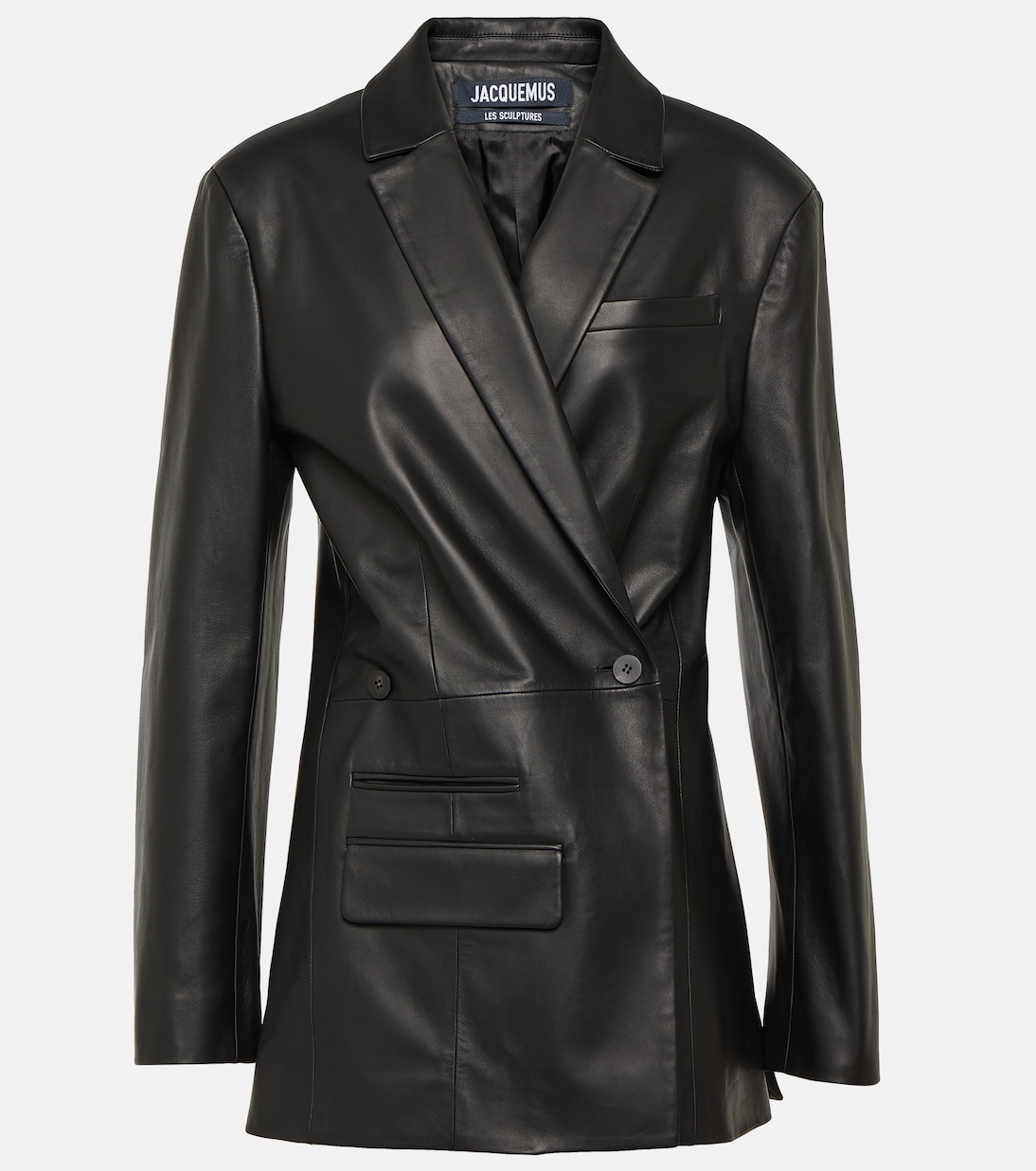 Blazer La Veste Tibau Cuir aus Leder | Jacquemus